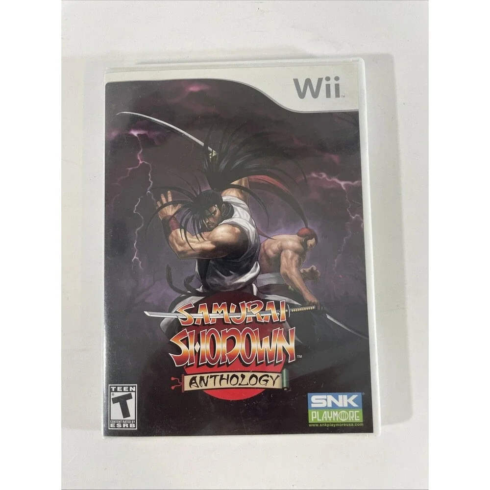 Samurai Shodown Anthology (Nintendo Wii, 2009) Cib